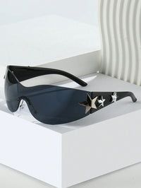 2 Star Black Frame Gray Film