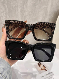 Black White Leopard Print