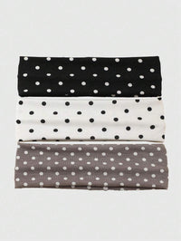 3Pcs/polka dot