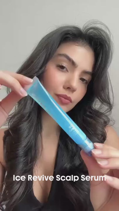 Ice Revive Scalp Serum,Cooling Alpine Water Roll,Hair Massage Serum Roll,Soothe Hydrate Scalp,Strenghten Hair Roots,Enhance Scalp Skin Barrier,Reduces Hair,No-Rinse,Fast-Absorbing Daily Nourishing,Gentle Care For Women & Men Birthday Gift Pin
